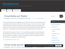 Tablet Screenshot of mixedrealities.com